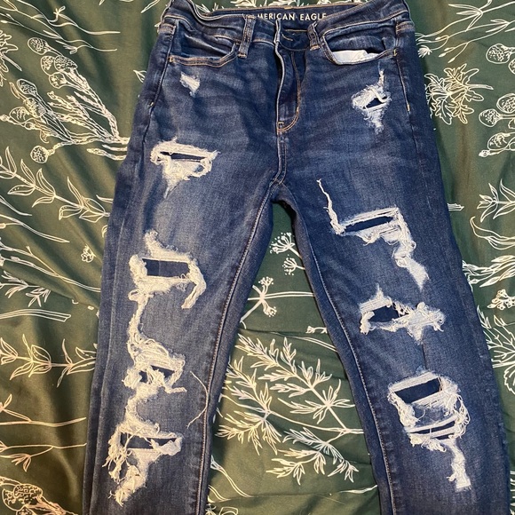American Eagle high rise skinny leggings - Picture 4 of 4